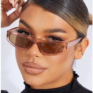 New 90s Style Brown Sunglasses